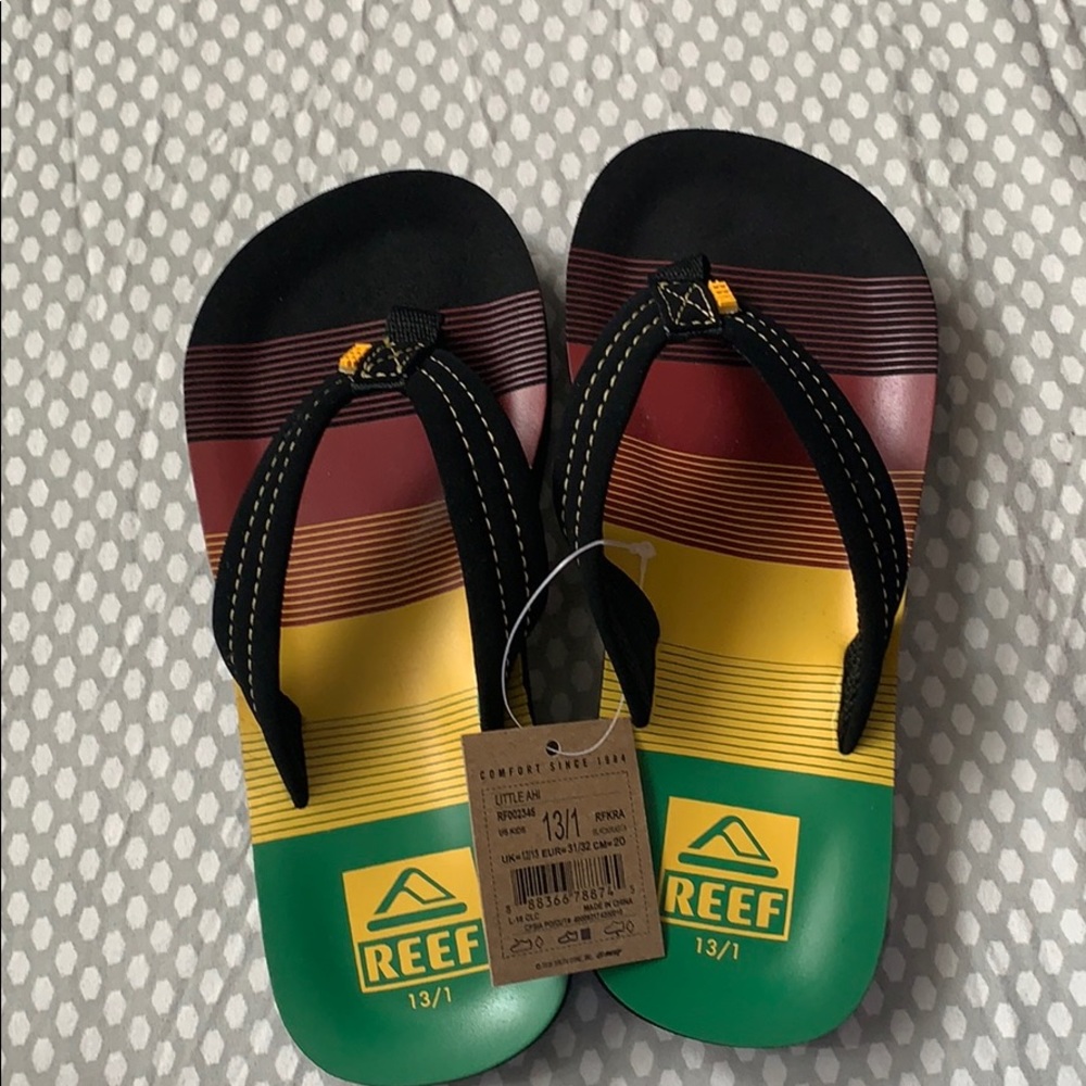 Boys Reef sandals size 13 New never worn!!